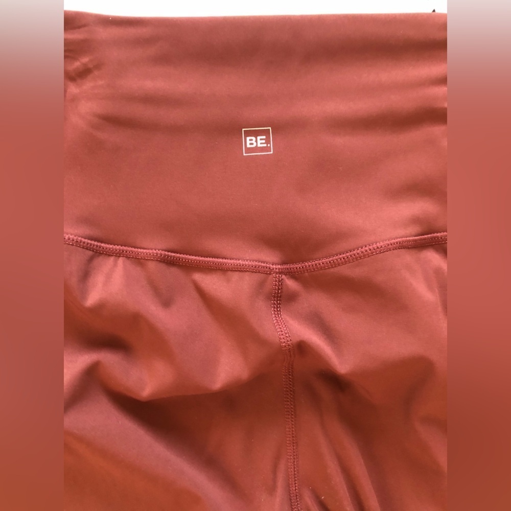 Be Active|Burnt Orange/Rust athletic high rise leggings,Size Large•••Stretchy - Picture 6 of 9
